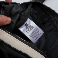 KARL LAGERFELD CREAM BAG
