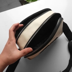 KARL LAGERFELD CREAM BAG