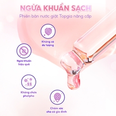 Nước giặt xả hương hoa hồng