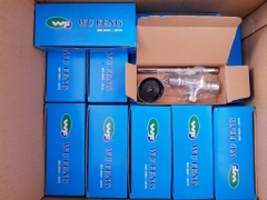 Xả Tiểu Nam WU FENG WF184 – Chất Liệu Đồng Thau Mạ Niken Crom, Chính Hãng, Bảo Hành 1 Năm