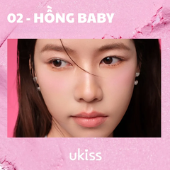 Má hồng Ukiss Mousse 3.2g (nhiều màu)