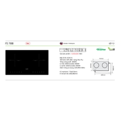 Bếp từ đôi Faster FS 788i - 788H