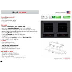 Bếp từ đôi Bauer 388SA ( Mã Giảm 50% )