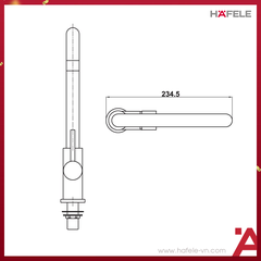 VÒI BẾP Hafele HT21-CC1F245U 577.55.260