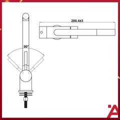 VÒI BẾP Hafele HT21-CH2F271 577.55.210