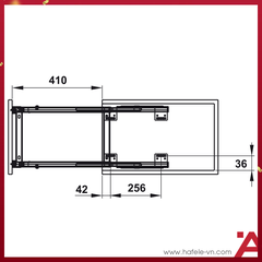 Rổ Đựng Gia Vị 400mm Hafele 549.20.040