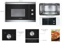 Lò vi sóng âm tủ Bosch BEL520MS0K