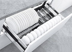 Giá bát đĩa hộp gắn tủ dưới Inox 201 Eurogold EUB6560