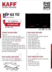 BÊP TỪ ĐÔI KAFF KF FL69II Plus