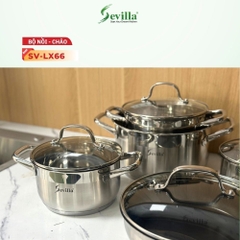 Bếp gas âm 3 vùng nấu Sevilla SV-LX66