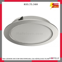 ĐÈN LED TRÒN LED3038 24V/3.0W 3000K Hafele 833.75.340
