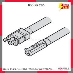 DÂY CÁP 2M CHO ĐÈN LED DÂY 24V 5A hafele 833.95.706