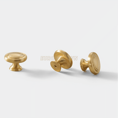 Núm Tủ Tròn Đồng Nguyên Chất BHG52 Eurogold
