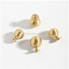 Núm Tủ Tròn Đồng Nguyên Chất BHG68 Eurogold