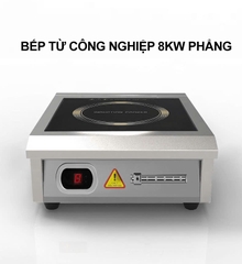 Bếp từ công nghiệp phẳng 8kw 8000w 3 pha 380V/50hz
