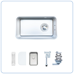 Chậu rửa bát 1 hố Nobinox NOVA A283D