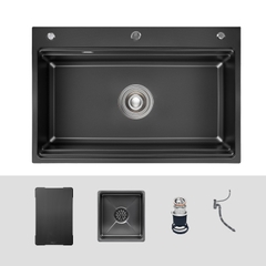 Chậu rửa bát Kluger KWF8161FB – S76 Plus