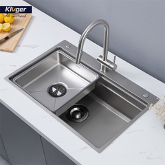 Chậu rửa bát Kluger KWF8161FS  S76 Plus