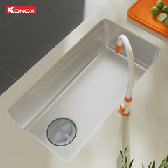Chậu rửa bát Konox phong cách Nhật chống xước Tari Smart 8847