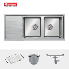 Chậu rửa bát Konox Turkey sink Beta 1160 – Bàn trái
