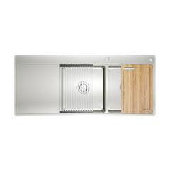 Chậu rửa bát Konox Workstation Sink – Topmount Sink KN11650TD – Bàn trái