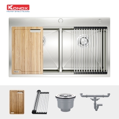 Chậu rửa bát Konox Workstation Sink – Topmount Sink KN8850TD