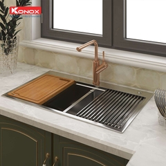 Chậu rửa bát Konox Workstation Sink – Topmount Sink KN8850TD