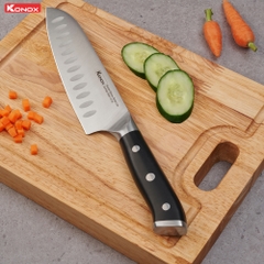 Dao Konox đa năng thép Đức Emmitt Series 7″ Santoku