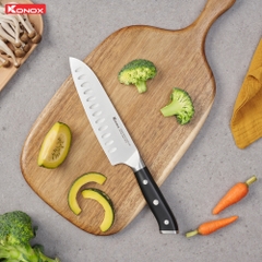 Dao Konox đa năng thép Đức Emmitt Series 7″ Santoku