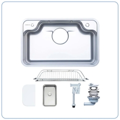 CHẬU RỬA BÁT 1 HỐ NOBINOX ARVO B180