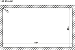 CHẬU KAFF SUS WS R10 HS25-SSN2S-8650 567.94.024