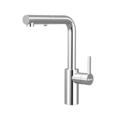 Vòi rửa bát dây rút Vira Chrome
