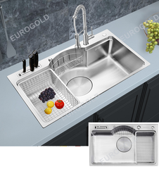 Chậu Rửa Bát INOX 304 EUD37848 (EUD37848GA) Eurogold