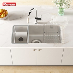 Chậu rửa bát Konox 1 hố chống xước Dekor 800SU
