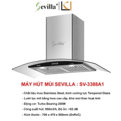 Máy hút mùi Sevilla SV - 3388A1