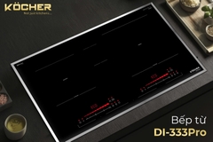 Bếp 2 từ Kocher DI 333 Pro Tặng máy hút mùi 350D