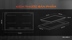 Bếp từ đôi Junger CEJ-200-II
