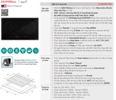 Bếp từ GrandX GX IH789 lux