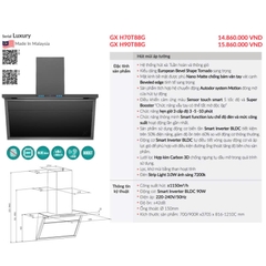 Máy Hút Mùi GrandX GX H90T88G