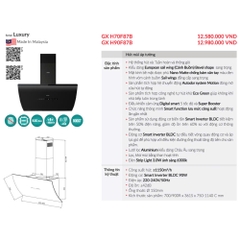 Máy Hút Mùi Grandx GX H70F87B