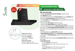 Máy Hút Mùi SV-T77BLDC