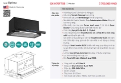 Máy Hút Mùi GRANDX GX H70F75B