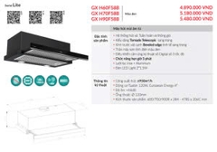 Máy Hút Mùi GrandX GX H70F58B