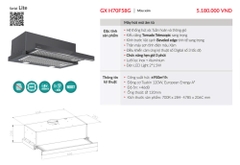 Máy Hút Mùi GRANDX GX H70F58G