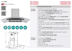 Máy Hút Mùi GRANDX GX H70C62