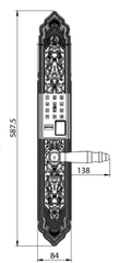 Khóa thông minh AVOLOCK AC 998F