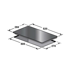 Bếp Domino Từ KAFF KF-330DI