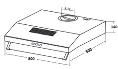 Máy Hút Mùi  KAFF KF-888I