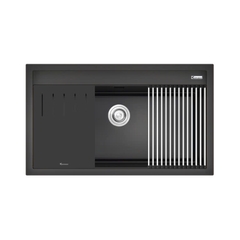 Chậu rửa bát Konox Granite Sink Terra 860S Black