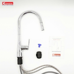 Vòi rửa bát Konox Curva Chrome